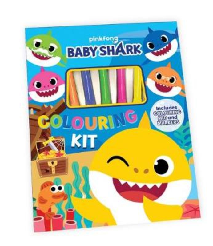 Baby Shark Colouring Kit