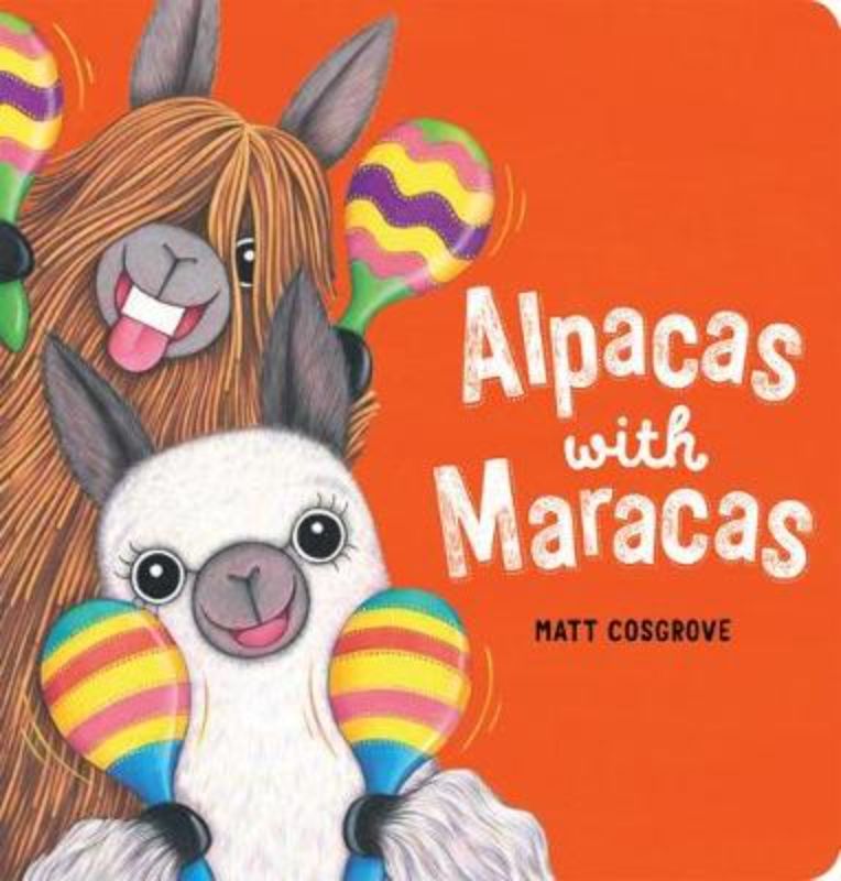 Alpacas With Maracas Brd Book