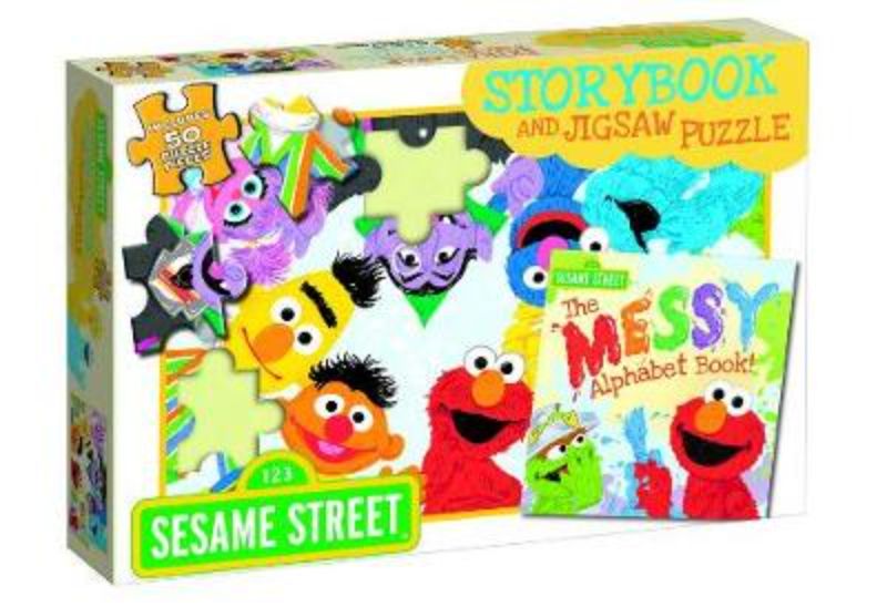 Sesame Street Book And Puzzle