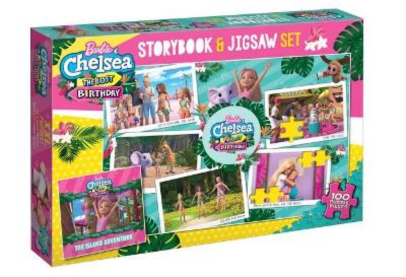 Barbie & Chelsea: The Lost Birthday: Storybook And Jigsaw Set (Mattel)