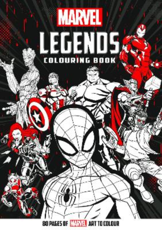 Marvel: Legends Adult Colouring