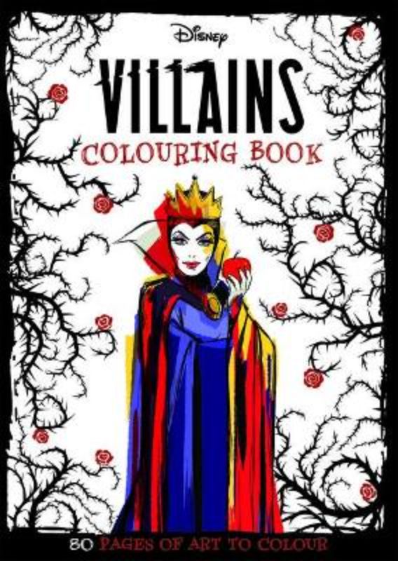 Disney: Villains Adult Colouring Book