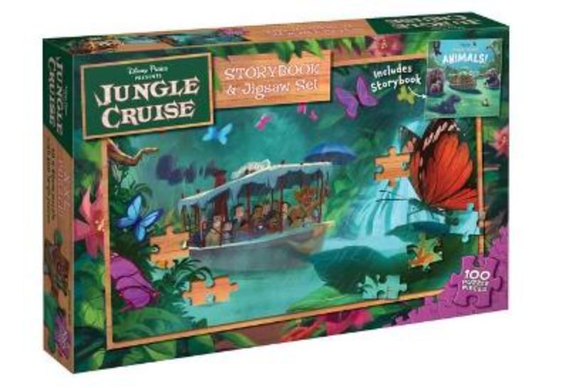 Jungle Cruise Book And Puzzle
