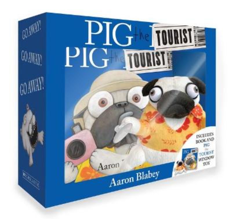 Pig The Tourist Boxed Set With Plush