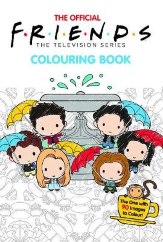 The Official Friends: Adult Colouring Book