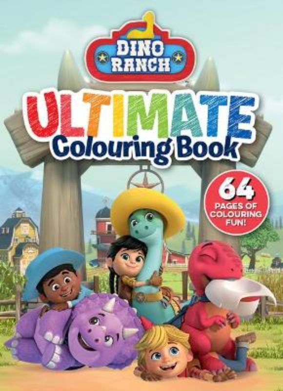 Dino Ranch Ultimate Colouring