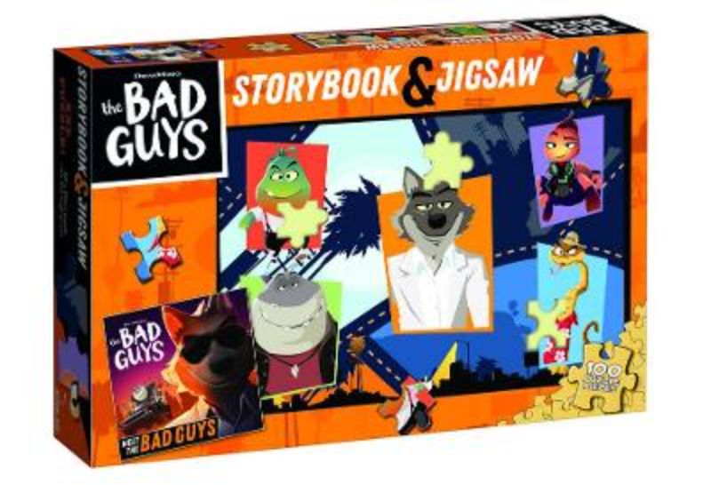 The Bad Guys Book And Puzzle