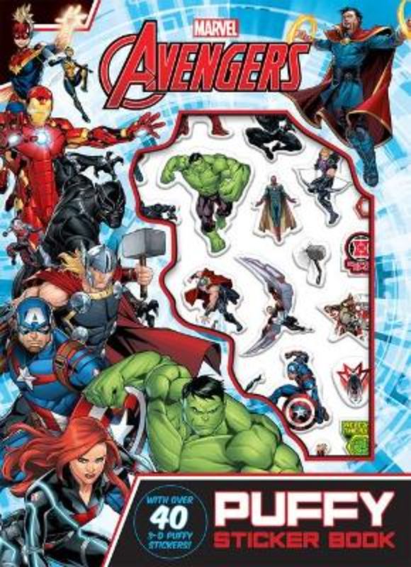 Avengers Puffy Stickers