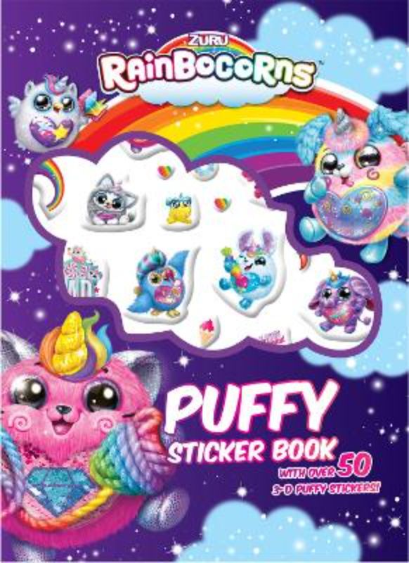 Rainbocorns Puffy Stickers