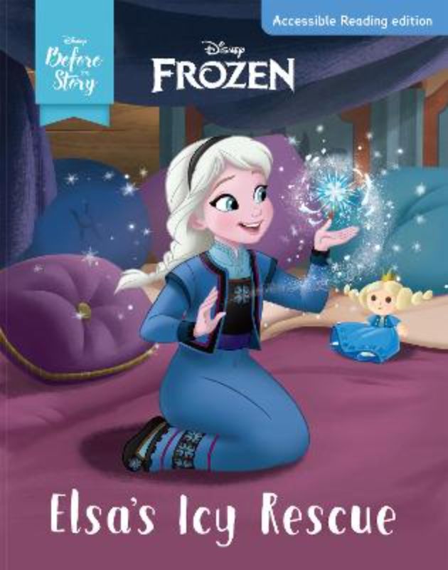 Elsa's Icy Rescue (Dyslexia-Friendly)