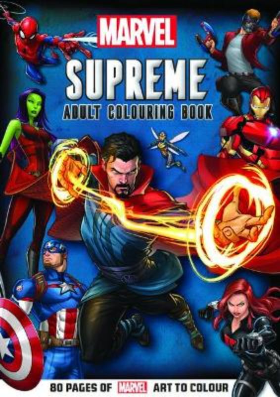 Marvel: Supreme Adult Colouring Book (Featuring Dr. Strange)