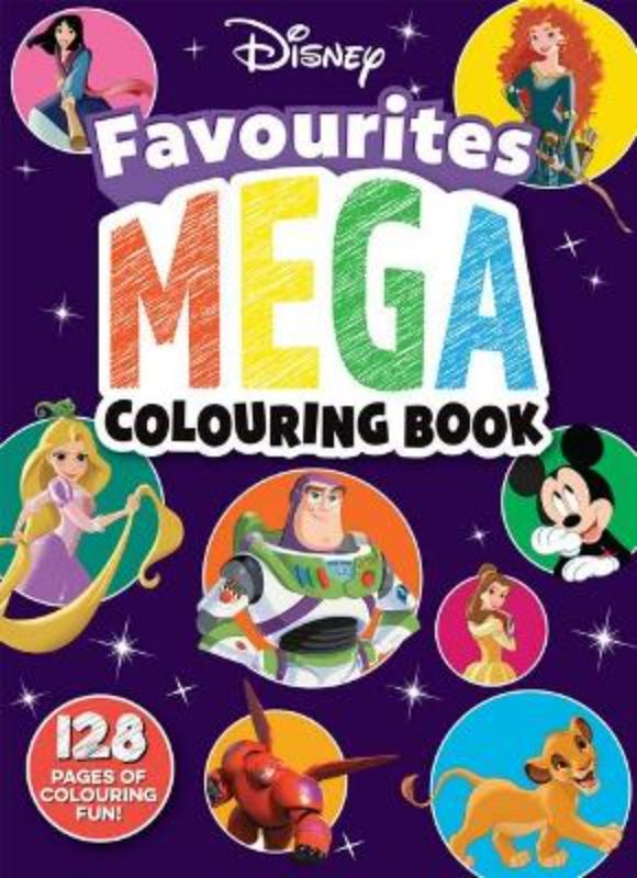 Disney Mega Colouring Book