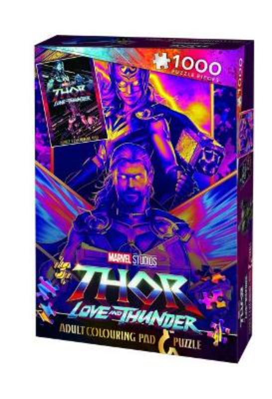 Thor Thunder Book & Puzzle