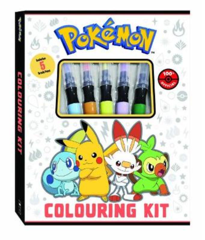 Pokemon: Adult Colouring Kit 2022