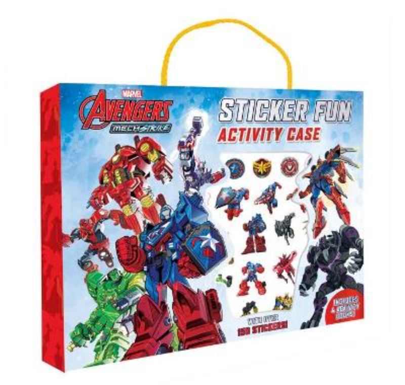 Avengers Mech Strike: Puffy Sticker Fun Activity Case (Marvel)