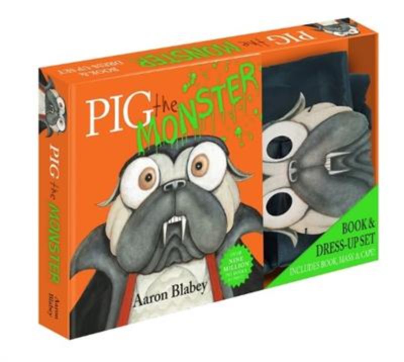 Pig the Monster (Book & Dress-Up Set)