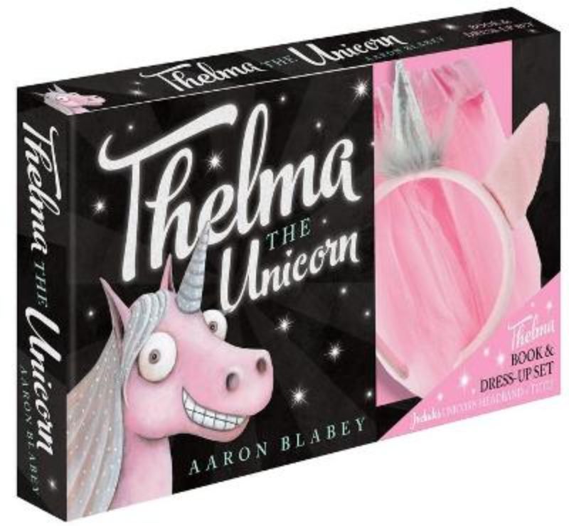 Thelma The Unicorn Book & Dress-Up Set