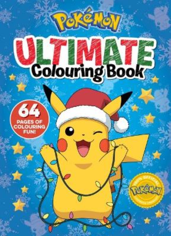 Pokemon Christmas: Ultimate Colouring Book 2022