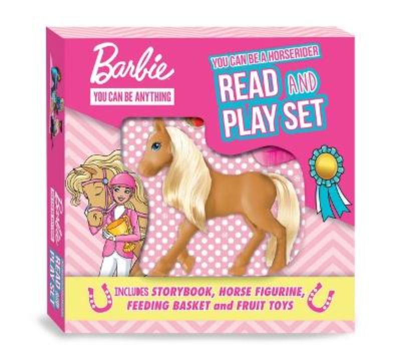 Barbie You Can Be Anything: You Can Be A Horserider Read And Play Set (Mattel)