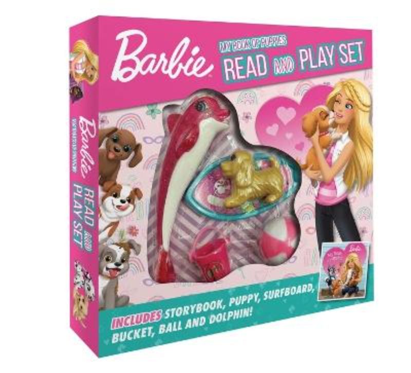 Barbie: My Book Of Puppies Read And Play Set (Mattel) - Covermount