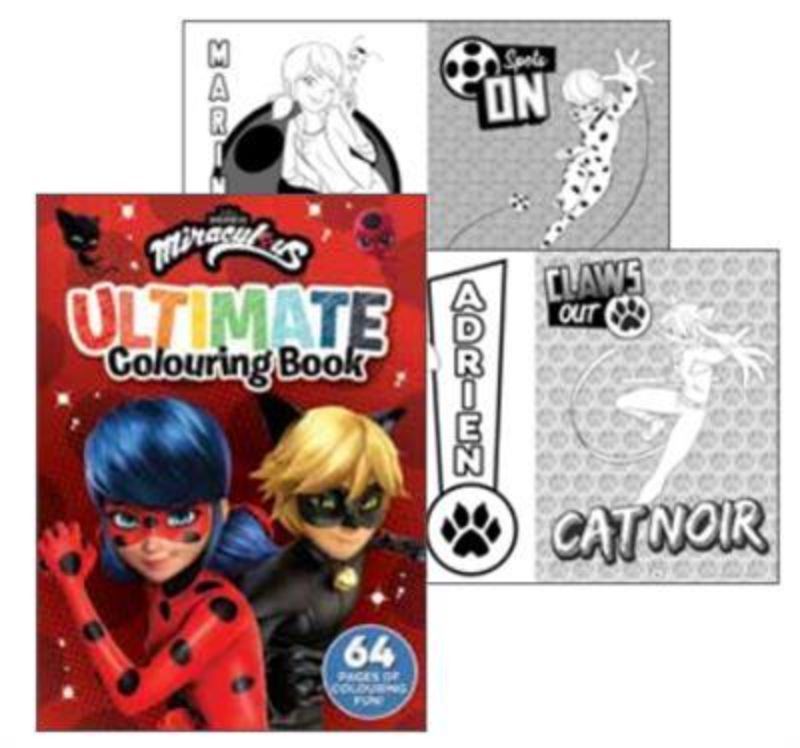 Miraculous: Ultimate Colouring Book (Zag Heroez)