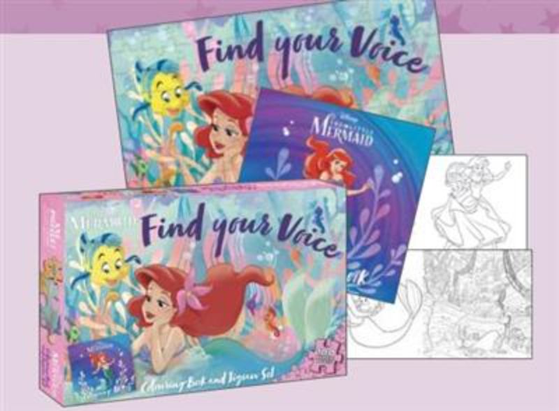 The Little Mermaid: Colouring Book and Jigsaw Set (Disney: 100 Pieces)