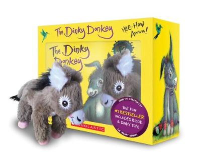 Dinky Donkey Box Set+Plush