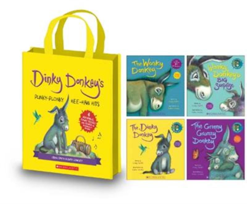 Dinky Donkey's Plinky-Plonky Hee-Haw Hits (Gift Bag of Books)