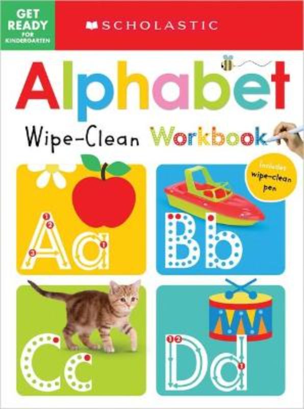 Get Ready For Kindergarten Alphabet Wipe-Clean Workbook