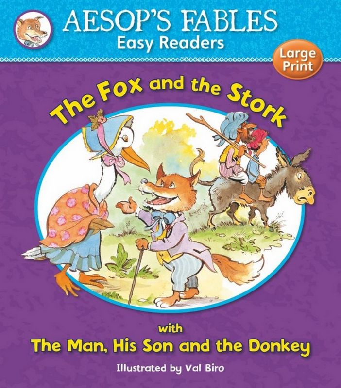 The Fox and the Stork : Aesops Fables Easy Readers