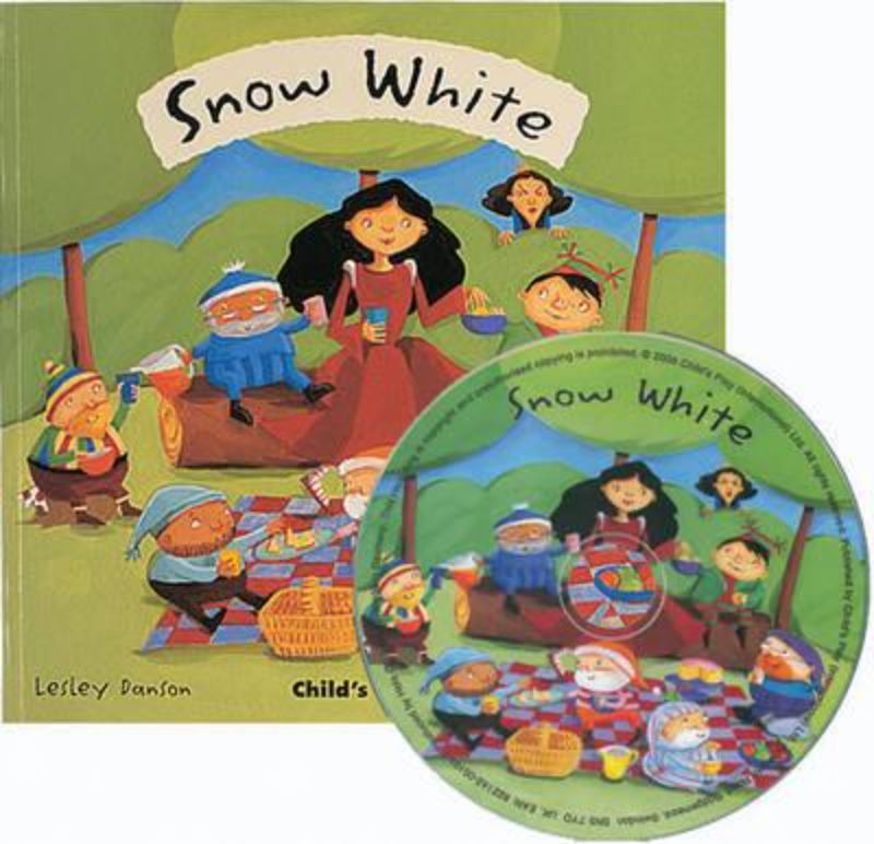 Snow White Flip Up Fairy Tale with CD