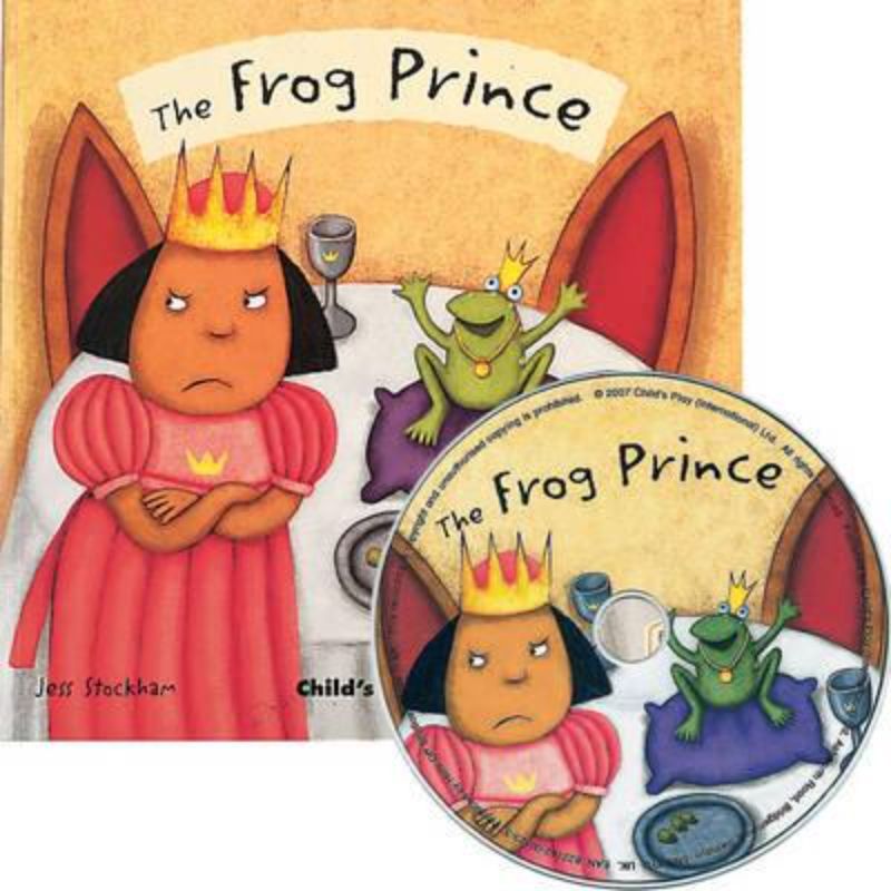 The Frog Prince Flip Up Fairy Tale with CD