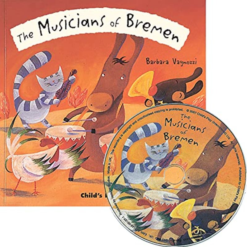 The Musicians of Bremen (Flip-Up Fairy Tales)