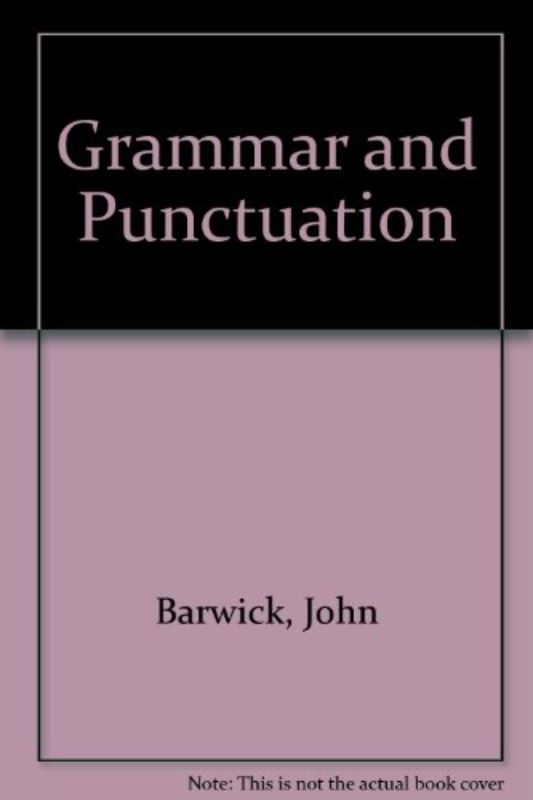 Grammar and Punctuation (Paperback)