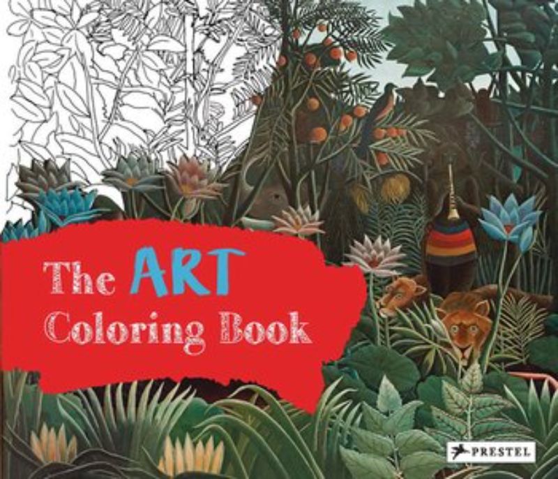 The Art Colouring Book