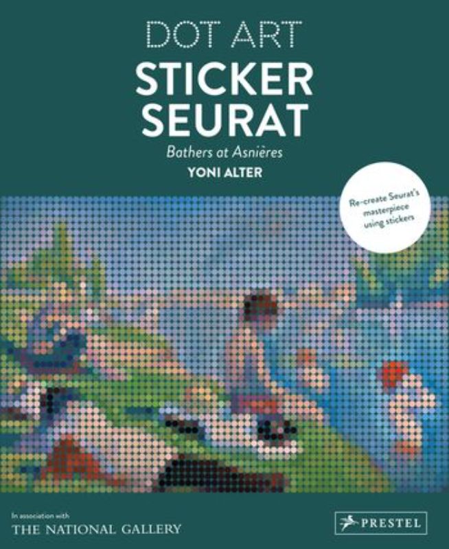 Dot Art Sticker Seurat : Bathers at Asnieres