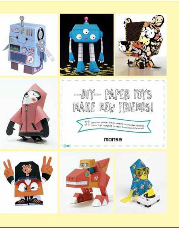 DIY Paper Toys. Make New Friends