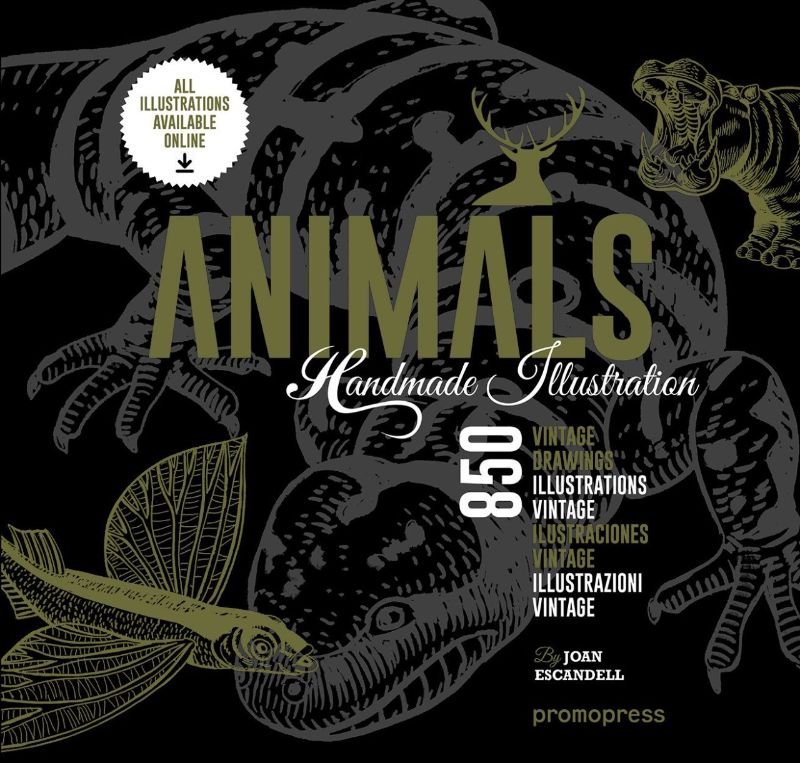 Animals: 850 Handmade Illustrations