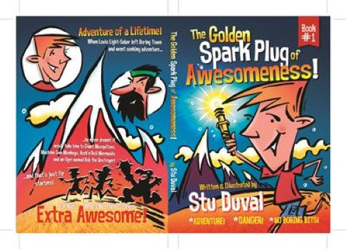 Golden Spark Plug of Awesomeness (Paperback)