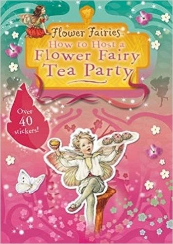 Host a Flower Fairy Tea Party Sticker Bk