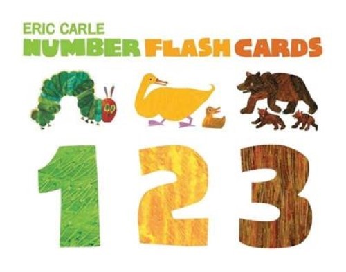 Eric Carle Numbers Flashcards 123