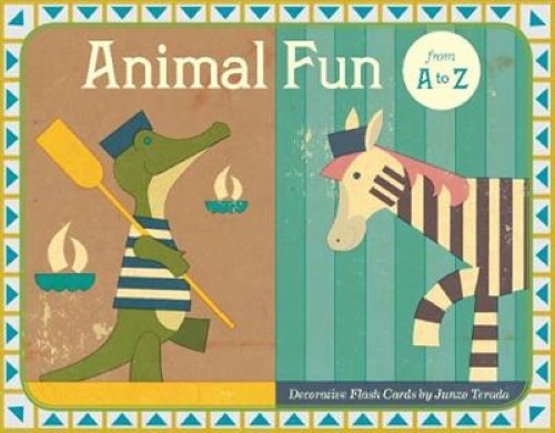 Animal Fun from A to Z Flash Cards: Decorative Flash Cards