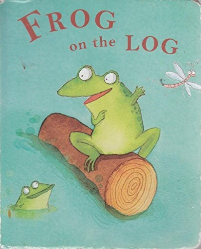 Frog On The Log reading book, hardback