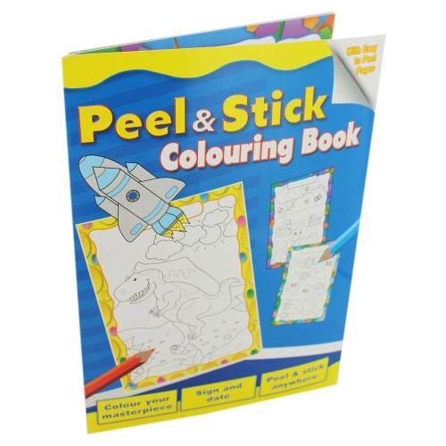 Peel And Stick Colouring Book 2