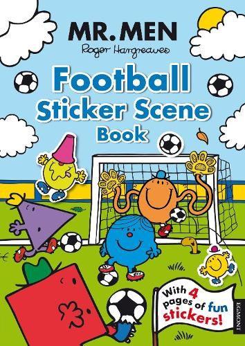 Mr. Men Football Sticker Scene