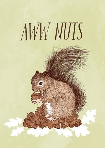 Chronicle Books Have a Little Pun: Aww Nuts  /  Roll With It Journal