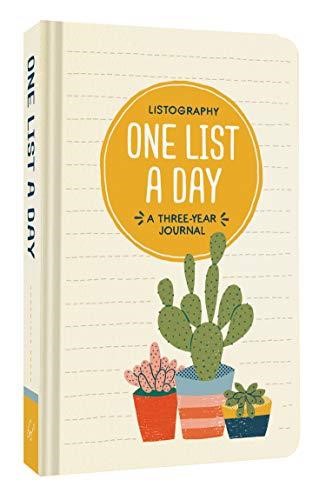 Listography: One List a Day: One List a Day; a Three-year Journal