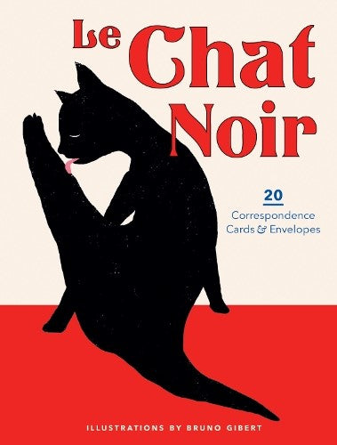 Le Chat Noir : 20 Correspondence Cards & Envelopes