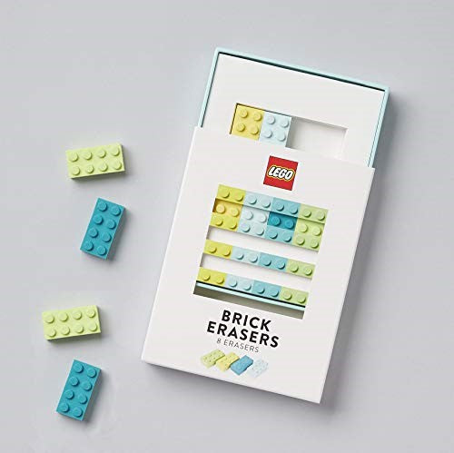 LEGO Brick Erasers 8 Erasers