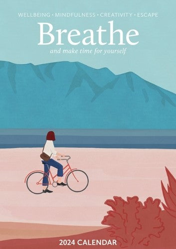 2024 Breathe and Make Time for Yourself Wall Calendar